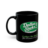 Go Birds Coffee Mug — 'Richard Cranium' Fan Black Ceramic Mug