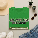 T-Shirt — "I'm Only Fat Because Every Time Dallas Loses I Bake A Cake" Funny Baking Shirt