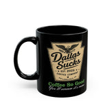 Go Birds Black Mug — "Go Birds, Richard Cranium" Script Coffee Cup for Eagles Fans