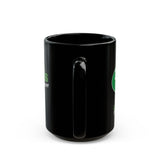 Go Birds Coffee Mug — 'Richard Cranium' Fan Black Ceramic Mug