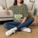 T-Shirt — "I'm Only Fat Because Every Time Dallas Loses I Bake A Cake" Funny Baking Shirt
